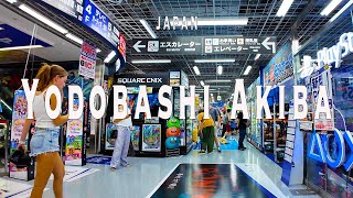 Yodobashi Akiba 4K Walking Tour Tokyo Japan  Tour with Captions amp Immersive Soundヨドバシ秋葉原 [upl. by Sineray]