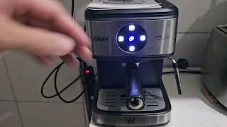 Cafeteira Espresso Double Digital Oster  Problema com o painel touchscreen [upl. by Wehhtam]