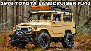 1976 Toyota Landcruiser FJ40 OffRoad Beast Build [upl. by Gareth56]