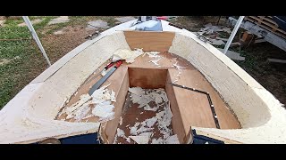 Boat conversion into Bowrider [upl. by Waterman164]