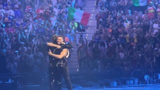 EUROVISION 2022 Jury Final Mahmood amp Blanco  Brividi Italy’s Live Performance [upl. by Finbar]