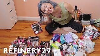 How I Decluttered 4 Years Worth Of Beauty Products  Beauty With Mi  Refinery29 [upl. by Anjali629]