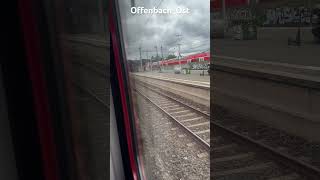 OffenbachOst Vorbeifahrt RB193RB51➡️Wächtersbach vectron regionalbahn br193 shorts [upl. by Neroled]