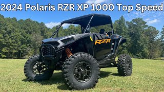 2024 Polaris RZR XP 1000 Top SpeedShift Phase Stock [upl. by Deirdra]