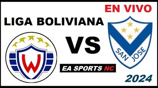 🔴Wilstermann vs San Jose de Oruro en vivo  Liga Apertura Bolivia [upl. by Catie]