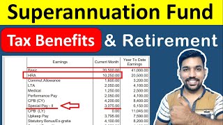 What is Superannuation Fund amp How it Works Income Tax with Superannuation Fund [upl. by Ailahs]