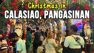 Christmas in CALASIAO PANGASINAN PHILIPPINES  FANTASTIC CHRISTMAS VILLAGE amp STREET FOOD TOUR [upl. by Notgnilliw]