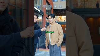 Please guess his nationality😭😭😭 streetinterview manonthestreet [upl. by Carlee486]