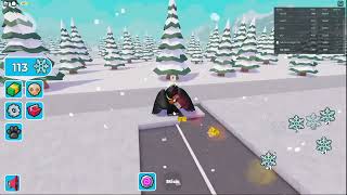 Roblox  Snow Plow Simulator  snow plowing [upl. by Tormoria]