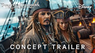 Pirates of the Caribbean 6 The Return Of Davy Jones  Teaser Trailer  Johnny Depp Margot Robbie [upl. by Rosie405]