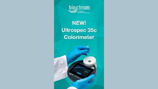 COMPACT amp PORTABLE  Ultrospec 35c Colorimeter  Biochrom [upl. by Nyre499]