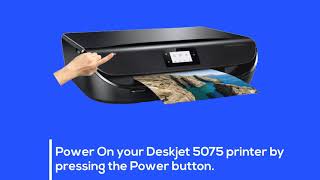 Unboxing Setting Up and Installing HP Deskjet 5075 Printer Guide [upl. by Arol]