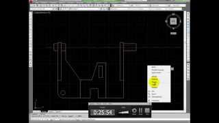 Il mio primo disegno completo con autocad  part 2 [upl. by Amin699]