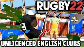 RUGBY 22 Full Team Roster Full Menu Breakdown  Gameplay and Commentary  All Teams Revealed [upl. by Atiek]