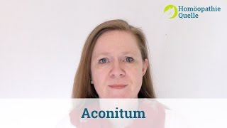 Aconitum Homöopathie Anwendung und Wirkung [upl. by Bazar]