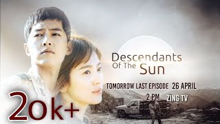 Descendants of the sun last episode  26 April 2021  Zing Tv  In hindi [upl. by Engen]