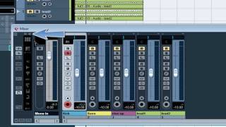 Cubase Вирутальный Микшер [upl. by Nashbar]