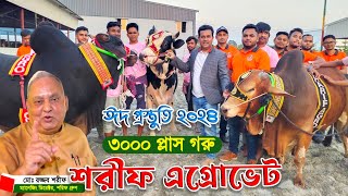 2024 কোরবানির ৩০০০ গরু নিয়ে প্রস্তুত শরিফ এগ্রোভেট Sharif agrovet Biggest cow farm in Bangladesh [upl. by Yadrahs]