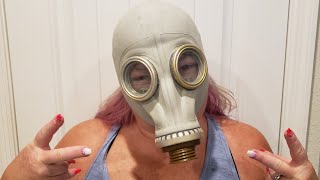 Russian Civilian GP5 Gas Mask Unboxing Show amp Tell [upl. by Scibert554]