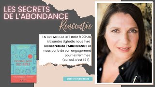 Les secrets de labondance avec Alexandra Ughetto [upl. by Eelarac]