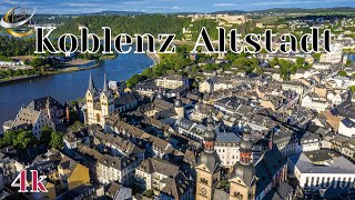 Koblenz Altstadt  Germany City 2024 Walking Deutschland Tour 4K  60fps HDR [upl. by Miche]