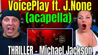 Reaction To THRILLER  Michael Jackson acapella VoicePlay ft JNone halloween [upl. by Laemsi]