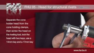 FHU05 Structural rivets head assembly [upl. by Marchak]