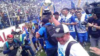 Deportivo Suchitepéquez Levantando la Copa de Campeón [upl. by Ynes]