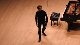 Curtain Call of Alexandre Kantorow in the Carnegie Hall 102223 [upl. by Noelle]