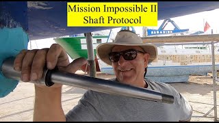 Mission Impossible II Changing your Cutlass bearing Shaft Protocol [upl. by Navonod241]