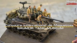 Concours International de Maquettes  Scale Model Meeting 2016 Part 2 Musée des blindés [upl. by Eberhart]