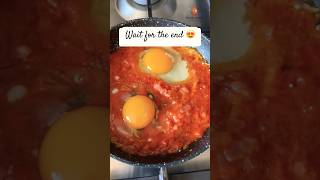 shakshuka eggs recipe shorts trending viralvideo fyp shakshuka breakfast eggs food [upl. by Anitsyrhk]