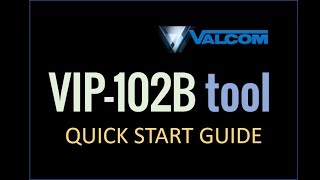 VIP 102B Quick Start Guide VIDEO [upl. by Yenhoj]