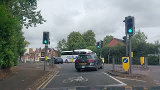 dashcam Burbage to hinckley July 5th 2024 [upl. by Elatnahs]