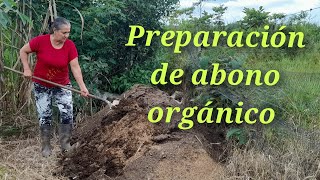 como preparar abono orgánico [upl. by Nylahs]