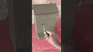 Beautiful clay houseBeautiful houseclay houseclayhousecraftmudhouseytshortsvideo [upl. by Eserahs]