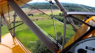 Flying Boeing Stearman Biplane [upl. by Altheta967]