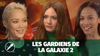 Les Gardiens de la Galaxie Vol 2 — interview des Gardiennes [upl. by Trueblood779]