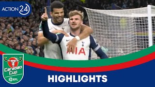 Τότεναμ  Μάντσεστερ Σίτι 21  Highlights  EFL Carabao Cup 202425  ACTION 24 [upl. by Hailat]