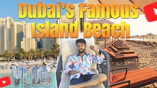 Dubai’s Secret Beach  Best Beach in Dubai  Dubai Island  Fajal Ansari dubai dubailife [upl. by Eldreeda29]