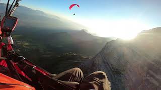 DENT DE CROLLES  PARAPENTE OCTOBRE [upl. by Herates]