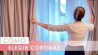 Cómo ELEGIR CORTINAS 🌥️​ ¡Atreveros a combinar texturas 💕​ [upl. by Christoper]