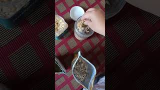 Healthy Oatmeal breakfast recipe😋😋😋 healthybreakfast 5minsrecipe oatmeal workout [upl. by Anevad]