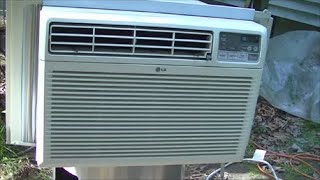 Older LG 10000 BTU Air Conditioner [upl. by Nrol]