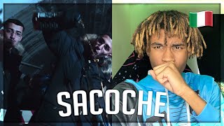 Simba La Rue  SACOCHE feat Baby Gang REACTION  🇮🇹 [upl. by Naugal979]