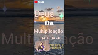 Deuteronômio 1  10 11 Tema  Deus da multiplicação com Michelle Firmino [upl. by Suzzy612]