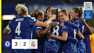 HIGHLIGHTS  Chelsea FC vs Real Madrid CF  UEFA Womens Champions League 202425 Español [upl. by Pansy]