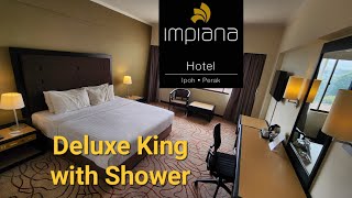 Deluxe King Bed Room with Shower Impiana Hotel Ipoh Perak [upl. by Anchie516]