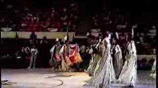 Powwow Team Dancing  Native American Indian Pt 1 [upl. by Stern]