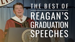 The Best of President Reagans Graduation Speeches [upl. by Yztim596]